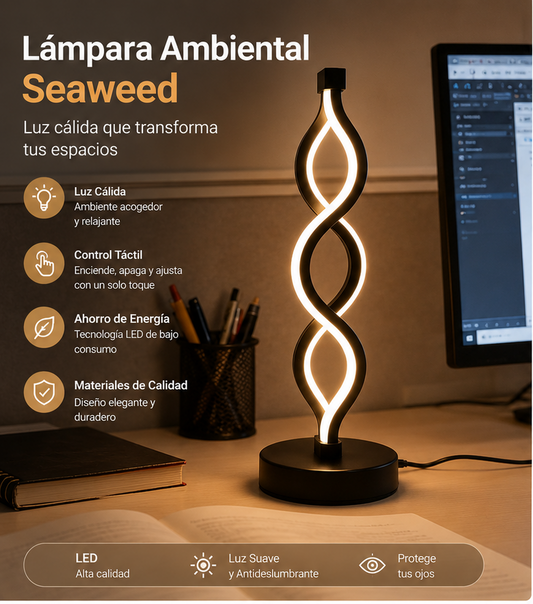 Lámpara LED RGB Atmosphere™ | Colores Ajustables y Alimentación USB