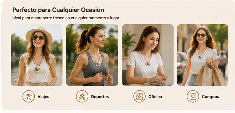Ventilador ClipAir™  Portátil