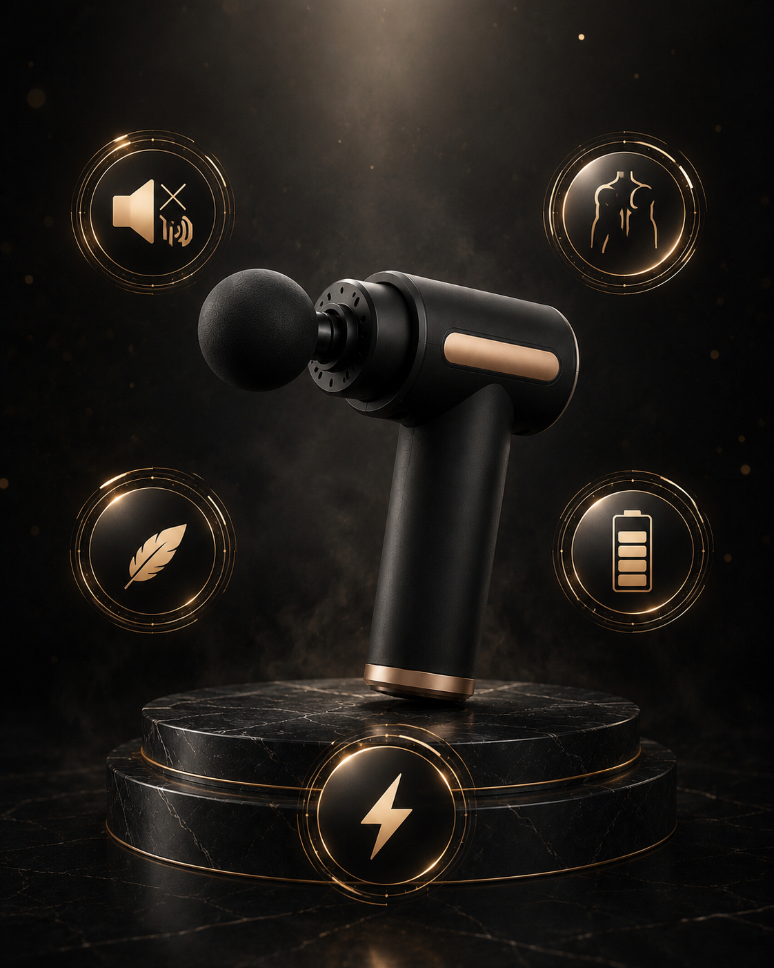 Oarasis Pulse Pro — Percussion Massage Gun