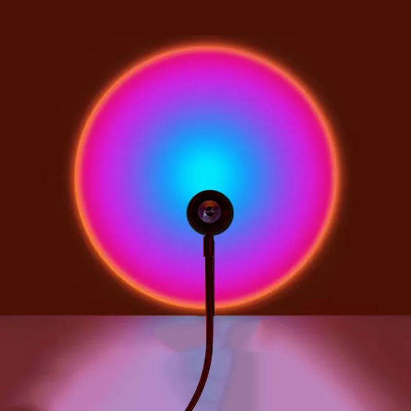 Lámpara Sunset Glow™ Proyector de Atardecer RGB